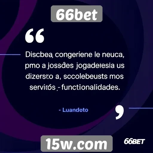 Avaliação da experiência do usuário no 66bet
